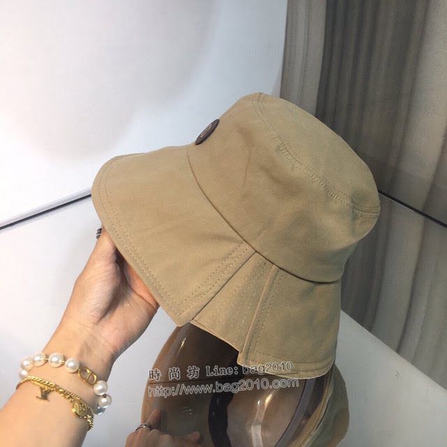 Dior爆款女士帽子 迪奧CD皮標漁夫帽遮陽帽  mm1252